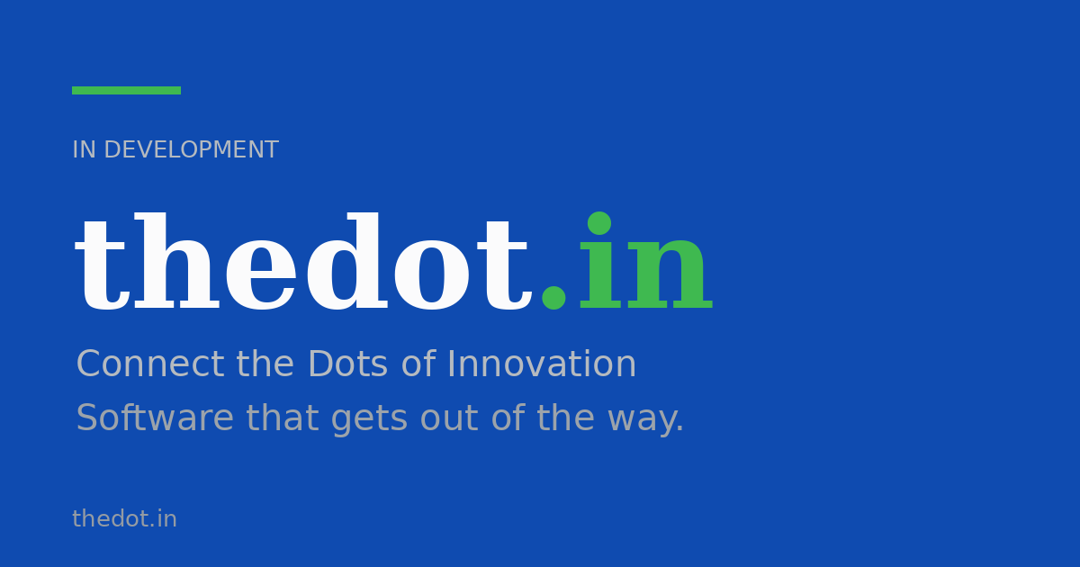 Link preview image for thedot.in